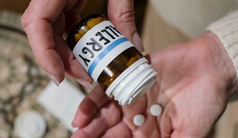 Antihistamine tablets for allergy
