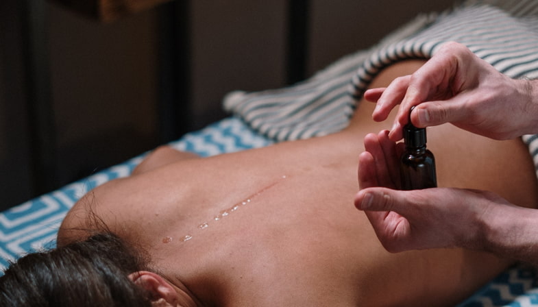 Hemp oil for massage: health risks