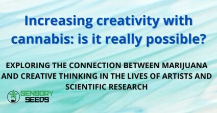Increasing creativity with cannabis