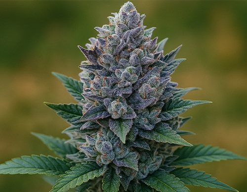 Pie chart of the terpene profile of the Northern Light strain